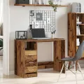 Bureau vieux bois 102x76x50 cm bois d'ingénierie