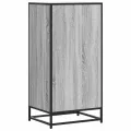 Étagère à chaussures sonoma gris 48x38x97,5cm bois d'ingénierie