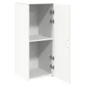 Armoire de rangement blanc 40x45x103,5 cm bois d'ingénierie
