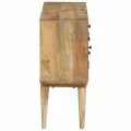 Buffet 110x30x70 cm bois massif de manguier