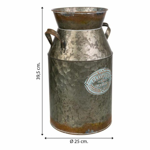 Cruche décorative Alexandra House Living Métal Pot à lait 22 x 39 x