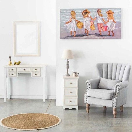 Specchio da parete Alexandra House Living Legno MDF 2 x 80 x 60 cm