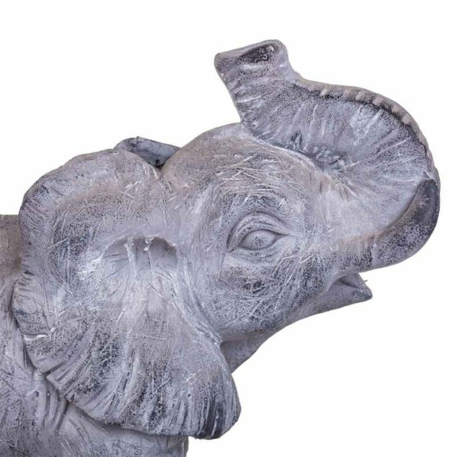 Figurine Décorative Alexandra House Living Gris Eléphant 26 x 40 x 3