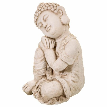 Figura Decorativa Alexandra House Living Gris Buda 25 x 34 x 25 cm