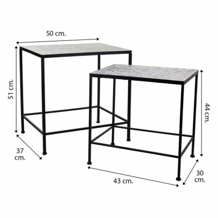 Soporte para Maceta Alexandra House Living Negro Hierro 37 x 51 x 50 c 2