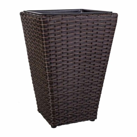 Cache-pot Alexandra House Living Marron Fer Rotin Plastique 28 x 40 x