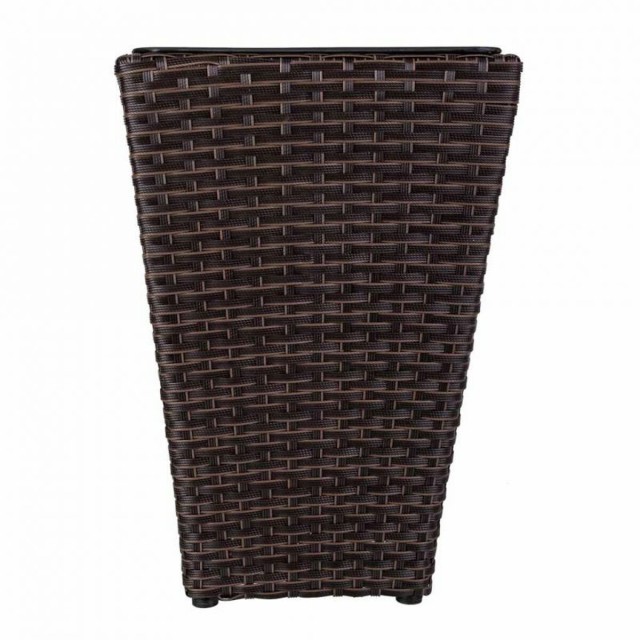 Cache-pot Alexandra House Living Marron Fer Rotin Plastique 28 x 40 x