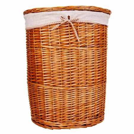 Laundry Basket Alexandra House Living Natural wicker Willow wood 29 x