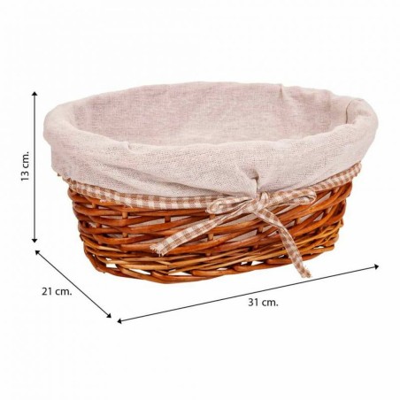 Set of Baskets Alexandra House Living wicker Willow wood 26 x 15 x 36