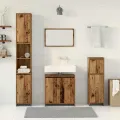 Ensemble de meubles salle de bain 4 pcs bois d'ingénierie