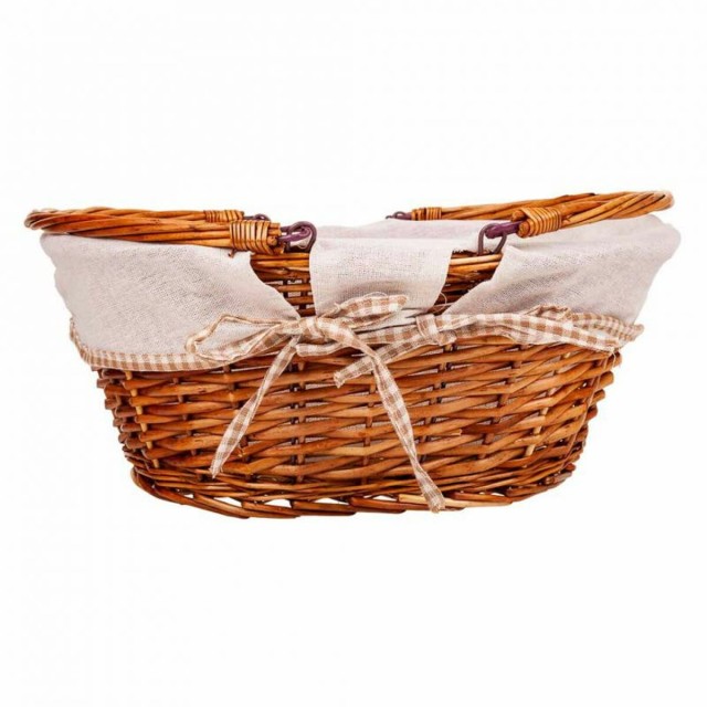 Panier de Pique-Nique Alexandra House Living osier Bois de saule 40 x