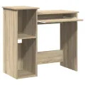 Bureau avec étagères chêne sonoma 84x40x78 cm
