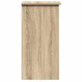 Bureau avec étagères chêne sonoma 84x40x78 cm