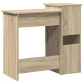 Bureau avec étagères chêne sonoma 84x40x78 cm