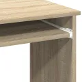 Bureau avec étagères chêne sonoma 84x40x78 cm