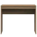 Bureau chêne artisanal 90x40x72 cm bois d'ingénierie