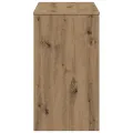 Bureau chêne artisanal 90x40x72 cm bois d'ingénierie