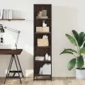 Bibliothèque chêne marron 40x35x170,5 cm bois d'ingénierie
