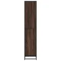 Bibliothèque chêne marron 40x35x170,5 cm bois d'ingénierie
