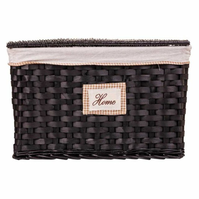 Set van Twee Koffers Alexandra House Living Donkerbruin Wilgenhout 46