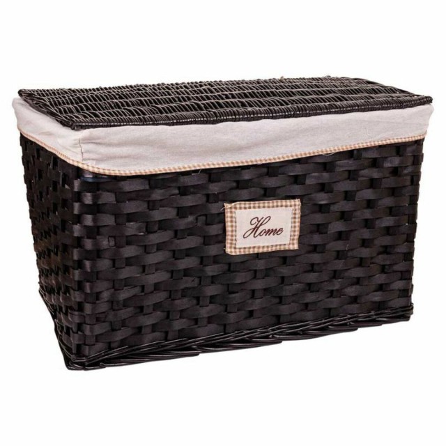 A set of two trunks Alexandra House Living Dark brown Willow wood 46 x