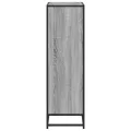 Bibliothèque sonoma gris 65,5x33x107,5 cm bois d'ingénierie