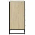 Commode chêne sonoma 70x41x83,5 cm bois d'ingénierie