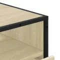 Commode chêne sonoma 70x41x83,5 cm bois d'ingénierie