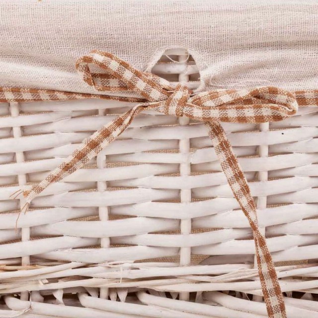 Set of Baskets Alexandra House Living wicker Willow wood 31 x 17 x 41