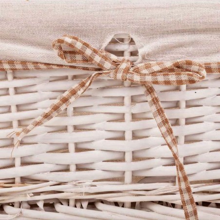 Set of Baskets Alexandra House Living wicker Willow wood 31 x 17 x 41