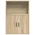Bibliothèque chêne sonoma 60x24x85 cm bois d'ingénierie