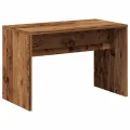 Tabouret de toilette vieux bois 70x35x45 cm bois d'ingénierie