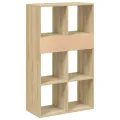 Bibliothèque chêne sonoma 66x31x112 cm bois d'ingénierie