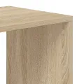 Bibliothèque chêne sonoma 66x31x112 cm bois d'ingénierie