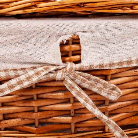 Storage boxes Alexandra House Living Natural wicker Willow wood 20 x 1