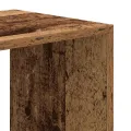 Bibliothèque vieux bois 66x31x112 cm bois d'ingénierie