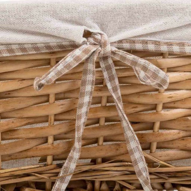 Set of Baskets Alexandra House Living wicker Willow wood 29 x 20 x 12