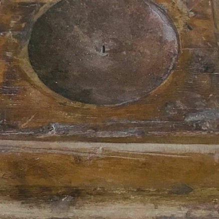 Kerzenhalter Alexandra House Living Recyceltes Holz 27 x 11 x 27 cm 2