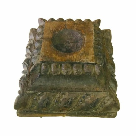 Candeliere Alexandra House Living Legno Riciclato 26 x 16 x 25 cm