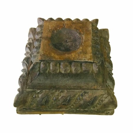 Kerzenhalter Alexandra House Living Recyceltes Holz 26 x 16 x 25 cm