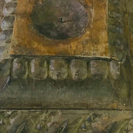 Kerzenhalter Alexandra House Living Recyceltes Holz 26 x 16 x 25 cm 2