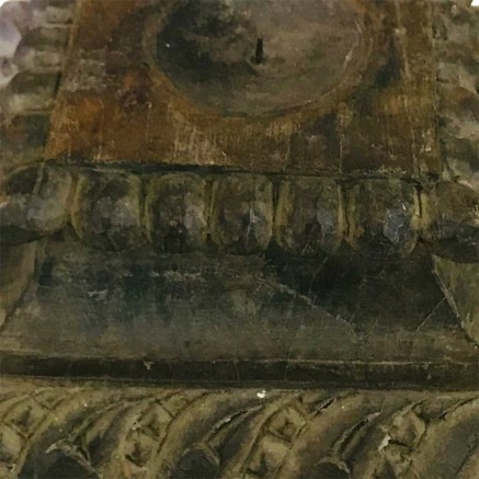 Kandelaar Alexandra House Living Gerecycleerd Hout 25 x 16 x 26 cm 2