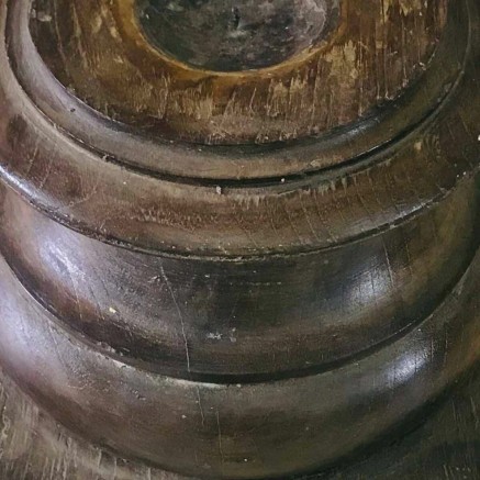 Chandelier Alexandra House Living Bois Recyclé 26 x 21 x 26 cm 2