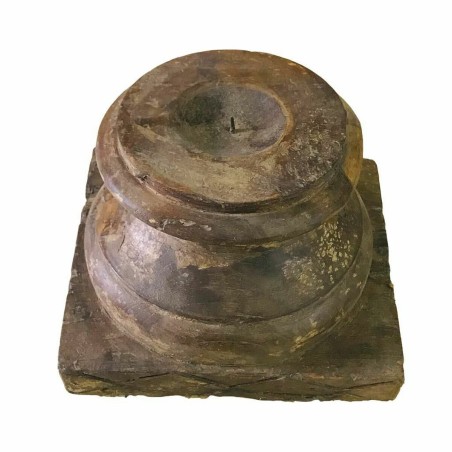 Kerzenhalter Alexandra House Living Recyceltes Holz 23 x 19 x 26 cm