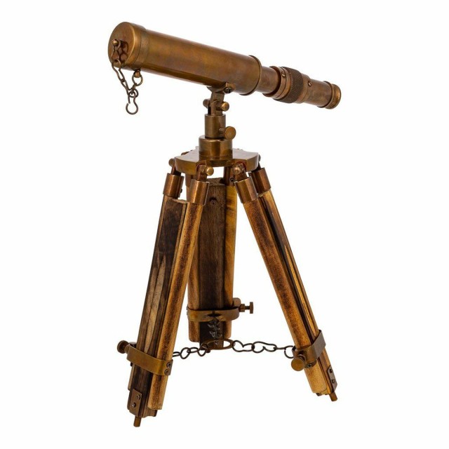 Figurine Décorative Alexandra House Living Bronze Télescope 2 x 25 x