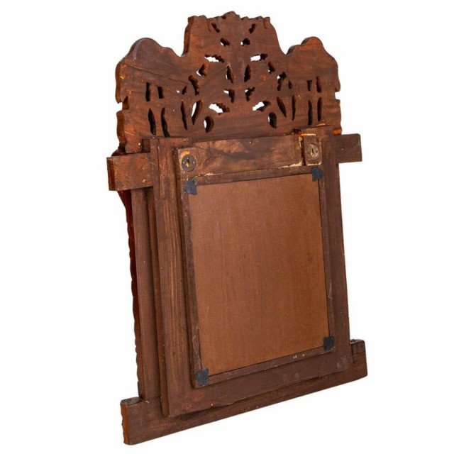 Espejo de pared Alexandra House Living Blanco 10 x 68 x 51 cm Geométr