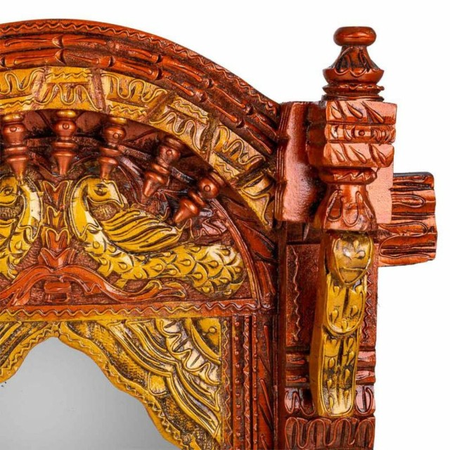 Wandspiegel Alexandra House Living Weiß 10 x 51 x 59 cm Geometrisch