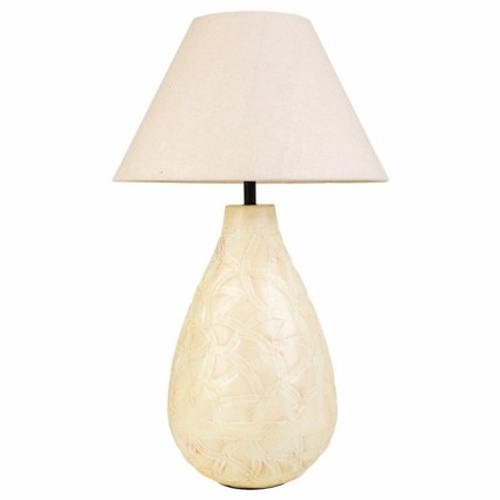 Lampada da tavolo Alexandra House Living Crema Ferro 33 x 60 x 33 cm