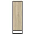 Bibliothèque chêne sonoma 33,5x33x107,5 cm bois d'ingénierie