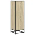 Bibliothèque chêne sonoma 33,5x33x107,5 cm bois d'ingénierie